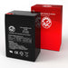 Emergi-Lite 860.0004 6V 4.5Ah Emergency Light Replacement Battery