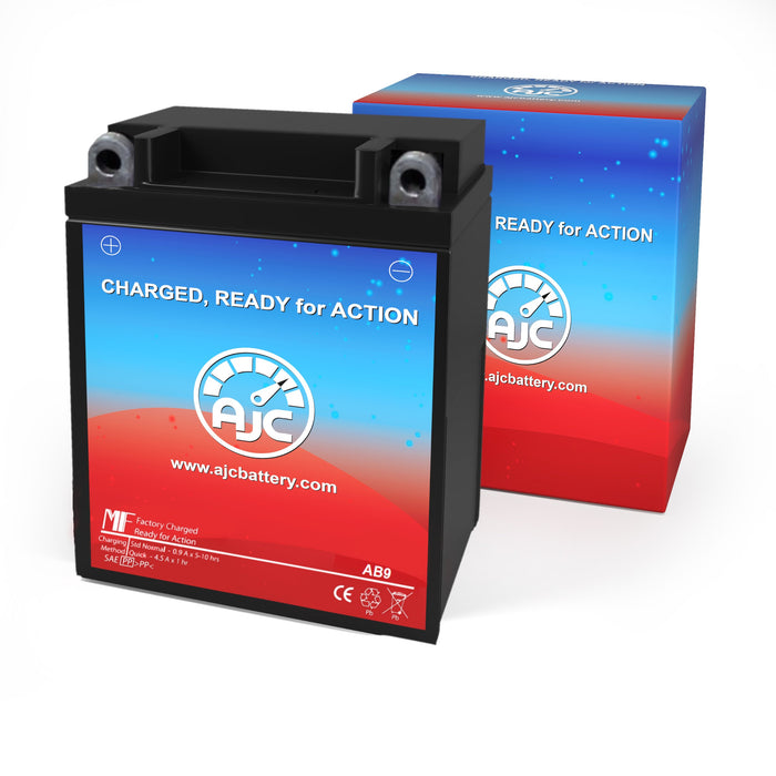 AJC Battery Compatible with Honda CB125T 125CC Motorcycle Battery (1990-1993)