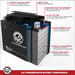 AJC Pro Battery Compatible with Argo Xplorer XR 500 EPS 800CC ATV Battery (2019)
