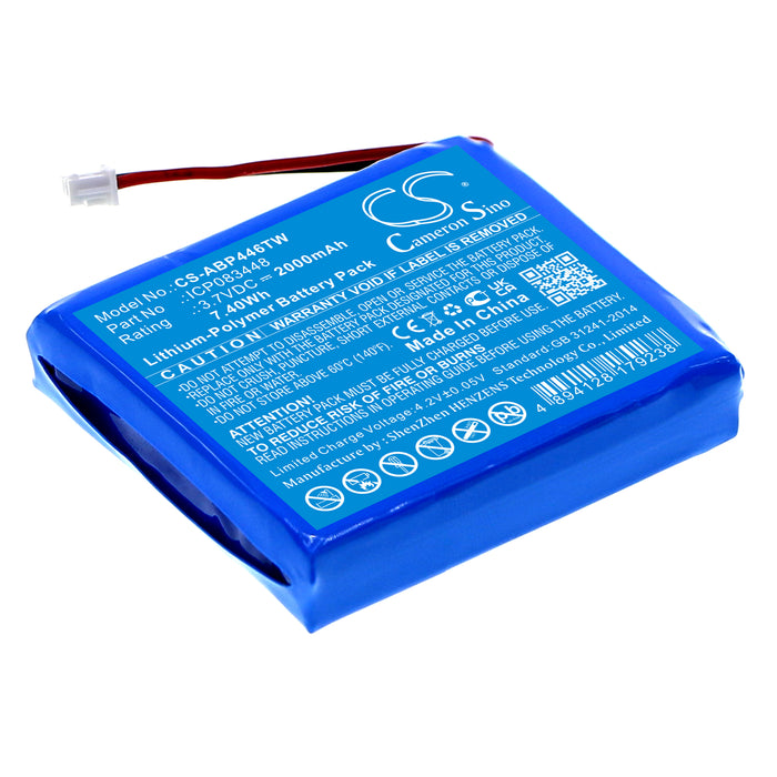 Midland Albrecht TecTalk Float Two Way Radio Replacement Battery