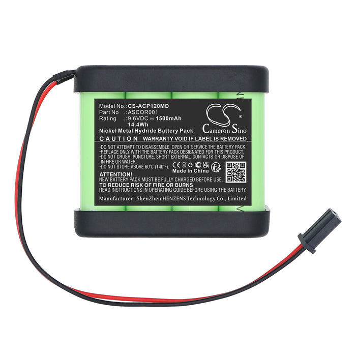 Ascor AP12,AP22,AP31P,SEP11S,SEP21S,syringe pum Medical Replacement Battery