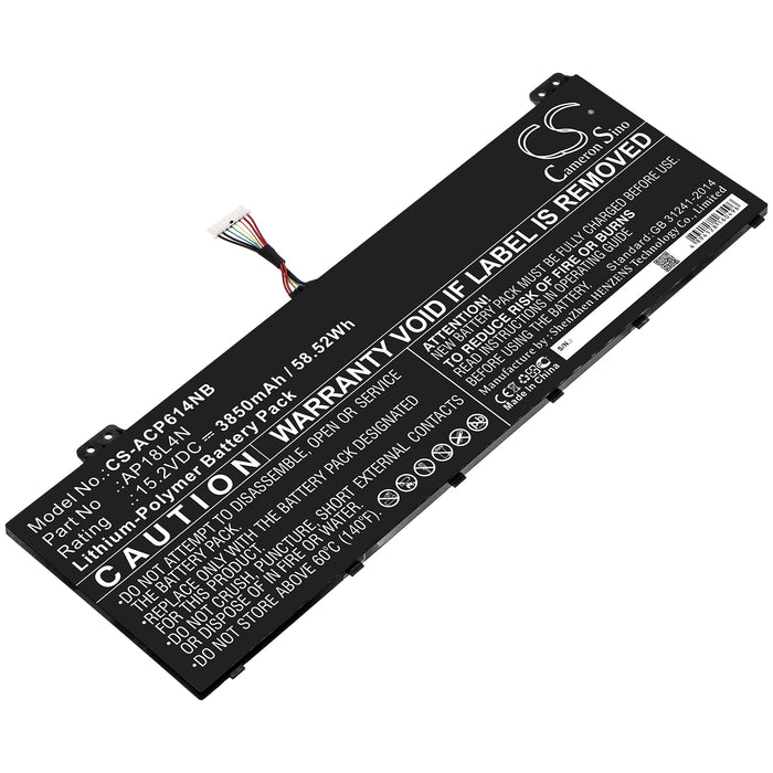 Acer TravelMate P614,TMP614-51-50AA,TMP614-51T-75AZ,TMP614-51G-78QW,TravelMate P614-51T-55UU,TMP614-51T-52WS,T Laptop and Notebook Replacement Battery