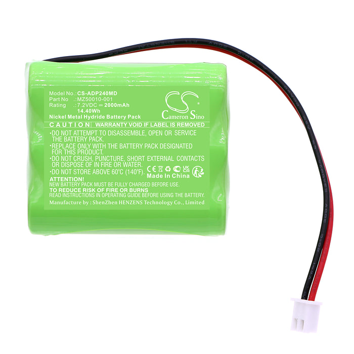 ADE DP2400 DP2300 MS-2510 Medical Replacement Battery