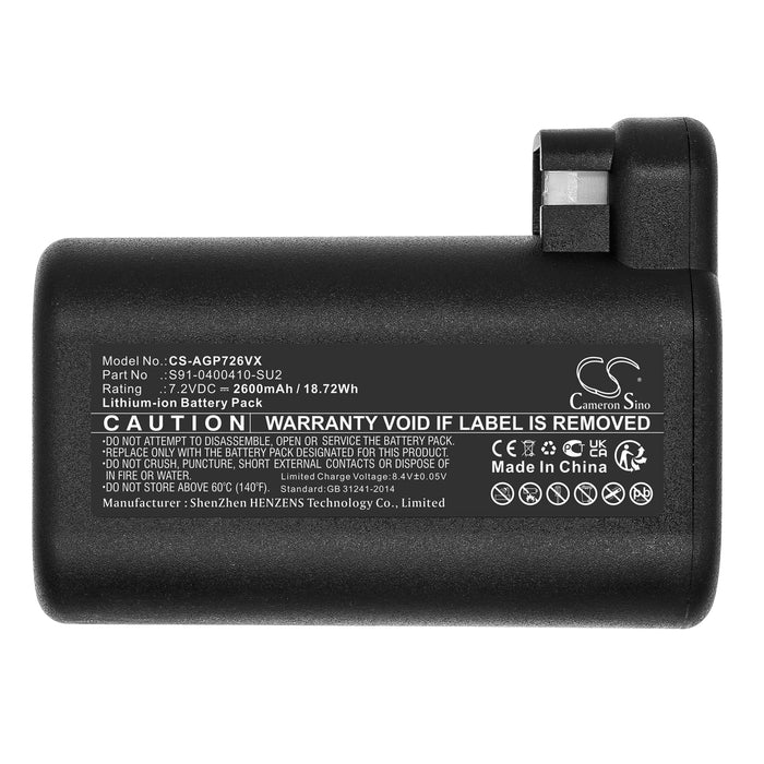 Aesculap Saugroboter RX9-1-SGM RX9 Electrolux Osiris Vacuum Replacement Battery