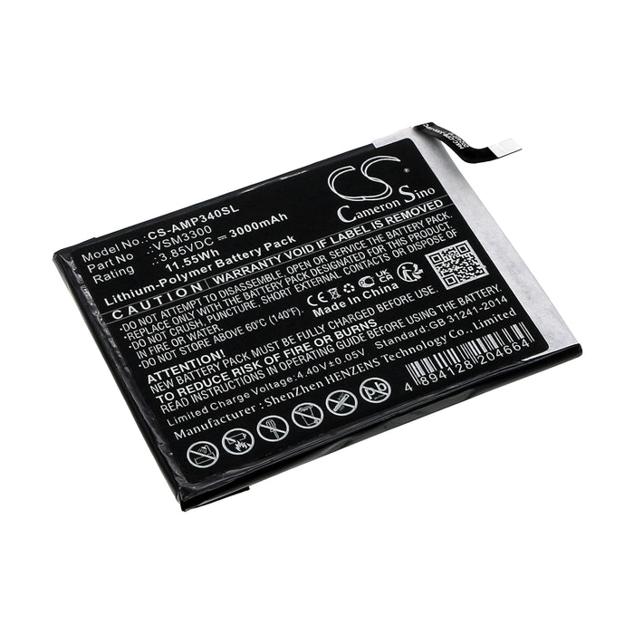 Cricket Maestro Plus V340U Motivate V341U Fusion Z Mobile Phone Replacement Battery