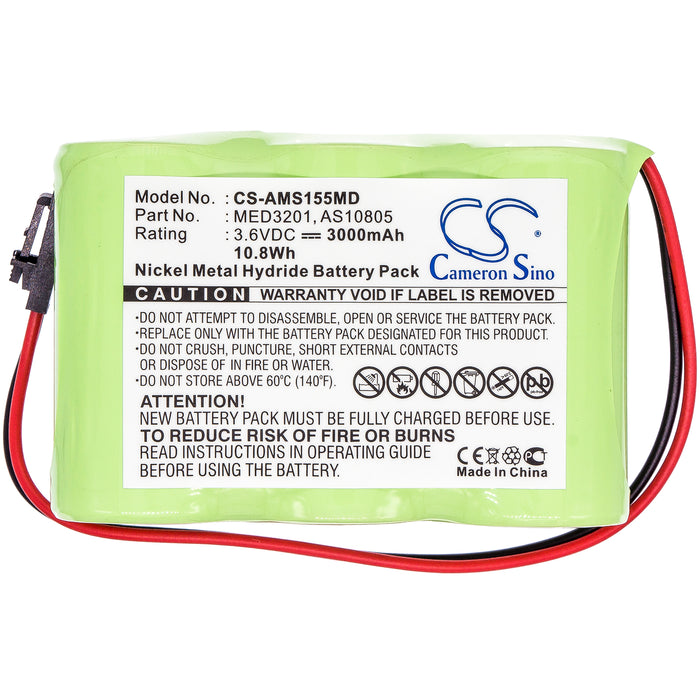 Alaris Medicalsystems 1550 MED SYSTEM 3 2860 Infusio 2860 2863 2865 2866 MED SYSTEMS 3 MedSystem III Medical Replacement Battery