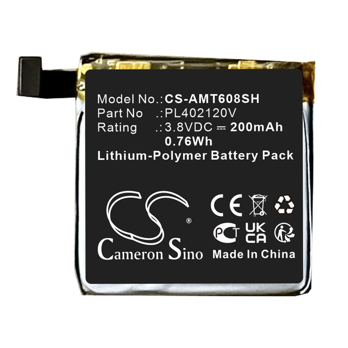 Amazfit Bip A1608 Smart Watch Replacement Battery