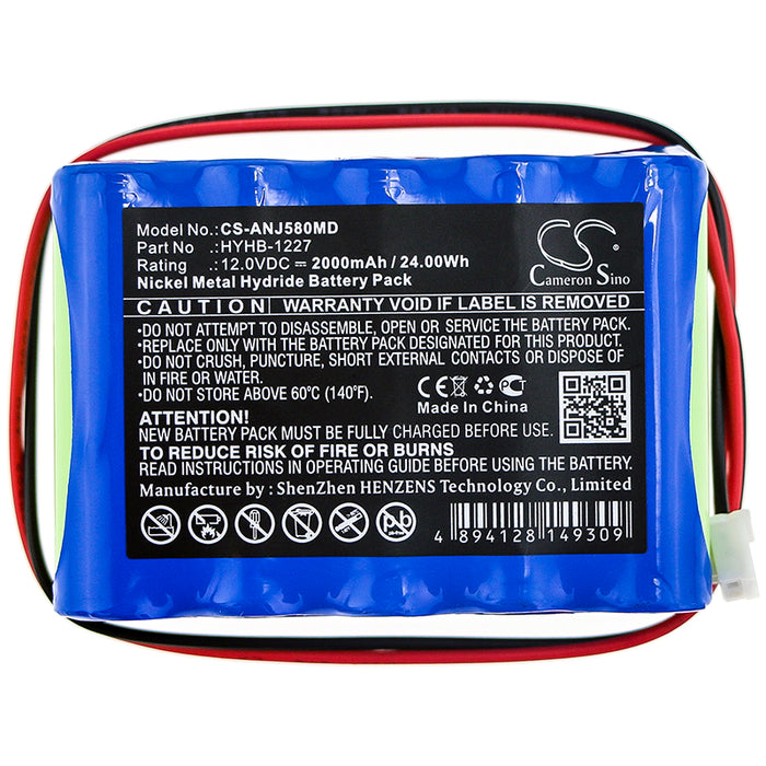 Angel AJ5800 AJ5803 AJ5807 AJ5808 AJ5808A AJ5811 Medical Replacement Battery