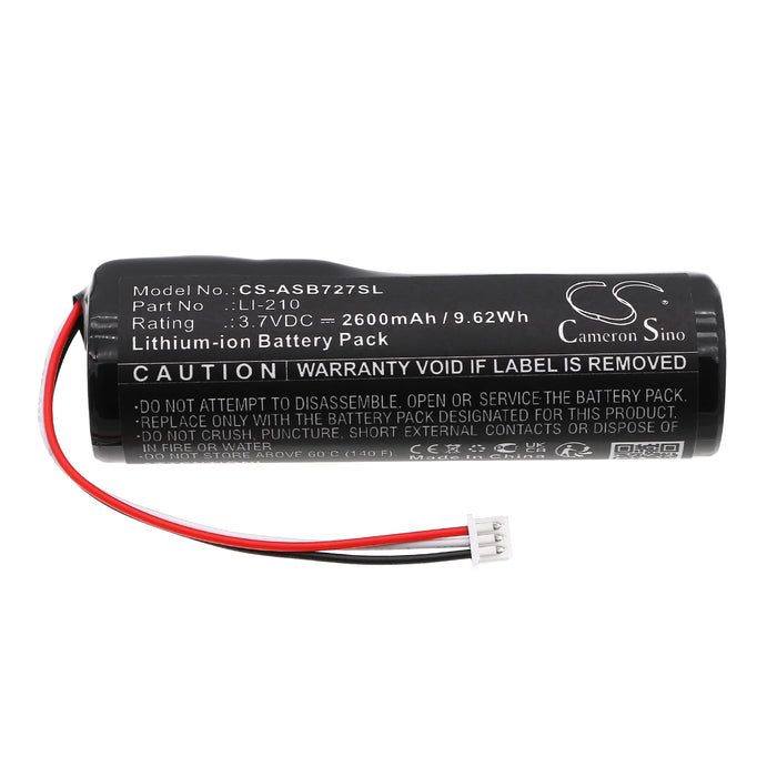 Audio-Technica AT-SB727 AUATSB727 Sound Burger Portable Turntable Speaker Replacement Battery