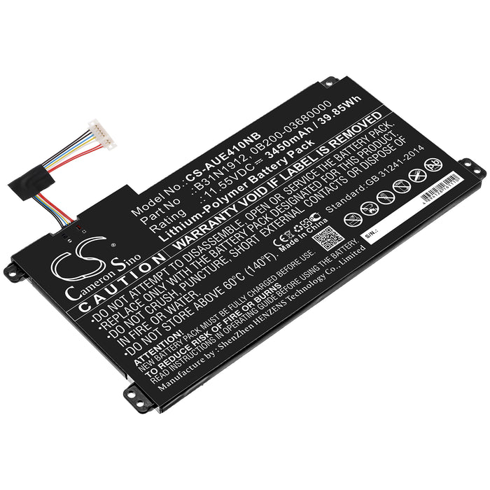 Asus E410,E410MA,VivoBook 14 L410MA-BV076TS,VivoBook 14 E410MA-EK211T,VivoBook E410KA,VivoBook 14 E410MA-BV116 Laptop and Notebook Replacement Battery