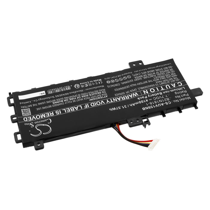 Asus VivoBook 15 X509UJ VivoBook 15 X509MA VivoBook 14 X409FB VivoBook 15 M509DA ExpertBoo 4100mAh Li-ion Black Laptop Notebook Replacement Battery