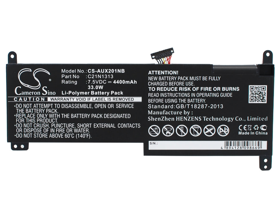 Asus Transformer Book Trio TX201,Transformer Book Trio TX201LA Laptop and Notebook Replacement Battery