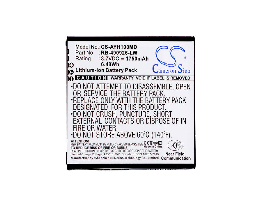 Ascom Myco Myco SH1 VoWiFi SH1-ABAA SH1-ABAA F Medical Replacement Battery