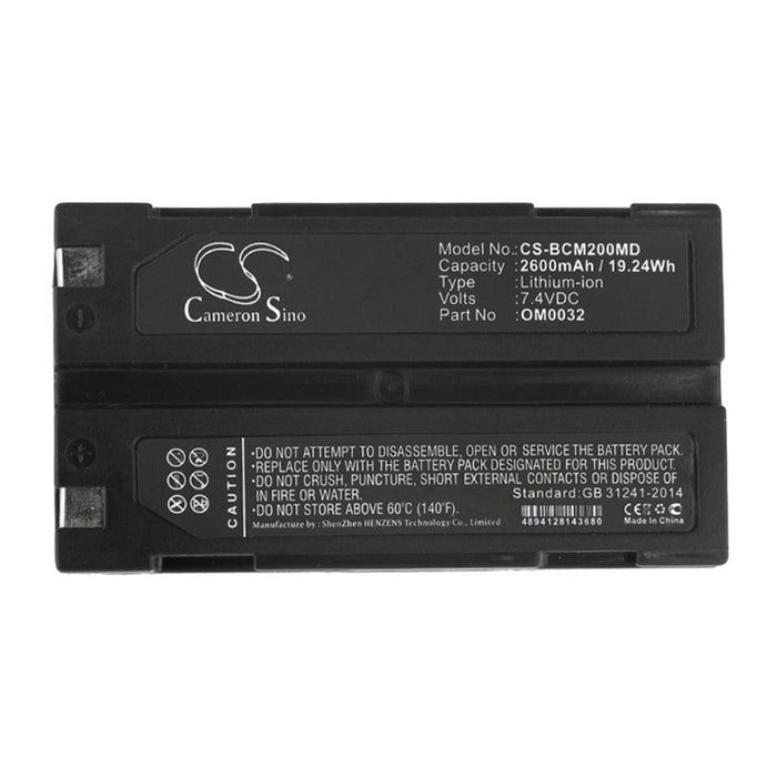 BCI Capnocheck II Capnograph Pulse 2600mAh Medical Replacement Battery