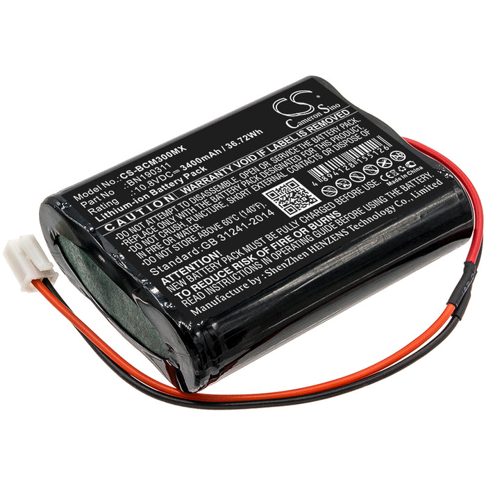 Bionet BM3 BM3Vet BM3VET Next Monitor BM5Vet 3400mAh Medical Replacement Battery