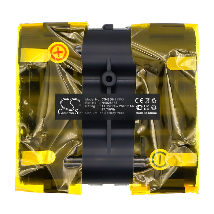 Black & Decker HLVA315J22 HLVA315J62 DVJ325J HLVA320JOO MPP108LC Vacuum Replacement Battery