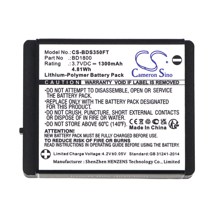 Bea-fon ReVolt 350 Sprinter 275 Flashlight Replacement Battery