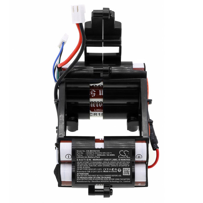 Black & Decker HSV520J01 3000mAh Vacuum Replacement Battery