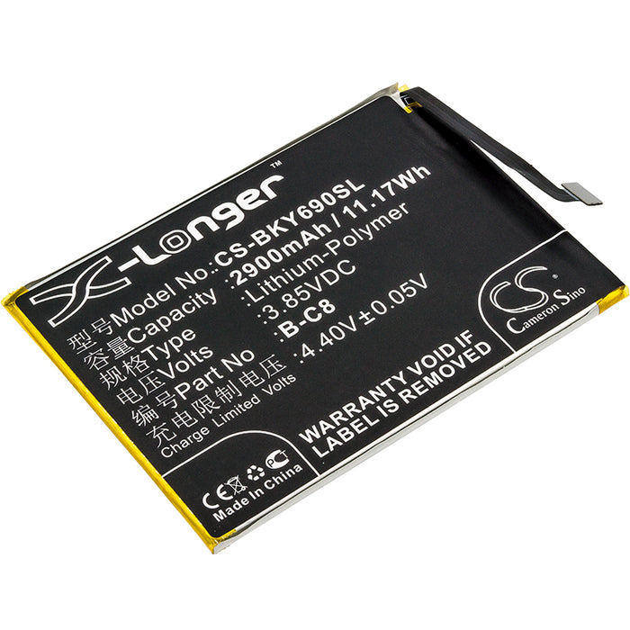 BBK VIVO Y69 VIVO Y69 Dual SIM VIVO Y69 Dual SIM TD-LTE 1714 Mobile Phone Replacement Battery
