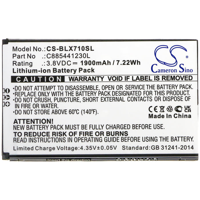 BLU Dash XL,D710L,D710U Mobile Phone Replacement Battery