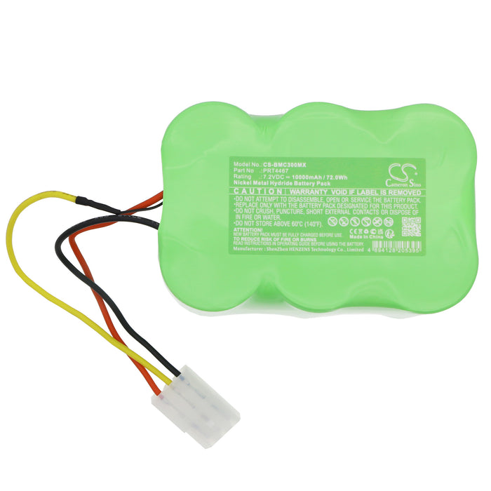 Brady PRT4467 Crossvent 4+ Crossvent 3+ Medical Replacement Battery