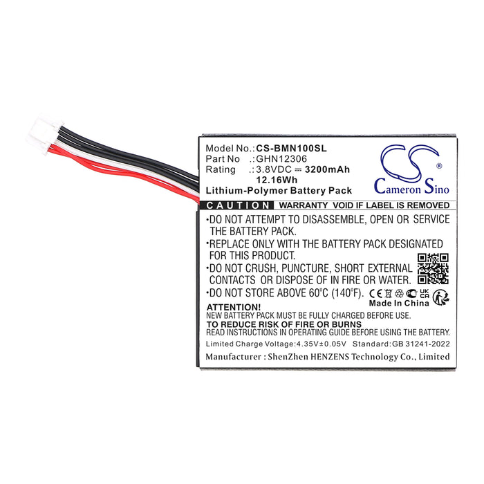 BMW motorrad N1 Headphone Replacement Battery