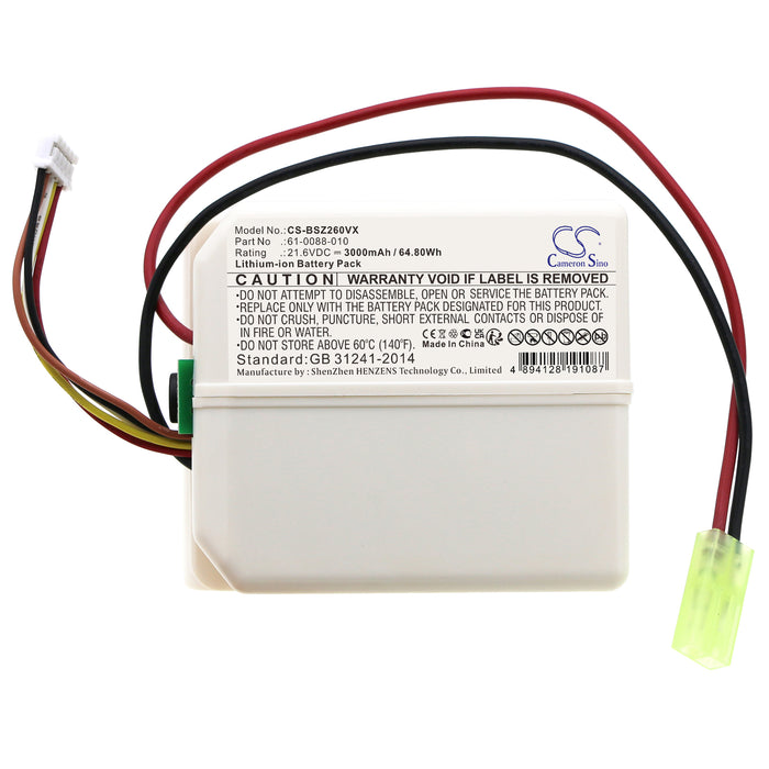 Bissell 2602Z P2822-21 Vacuum Replacement Battery