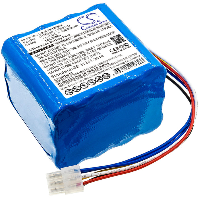 Bellavista 1000 Respirator 10200mAh Medical Replacement Battery