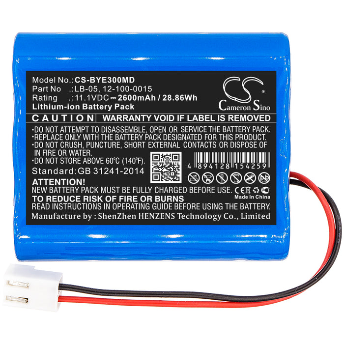 Bollywood E30 ECG 2600mAh Medical Replacement Battery