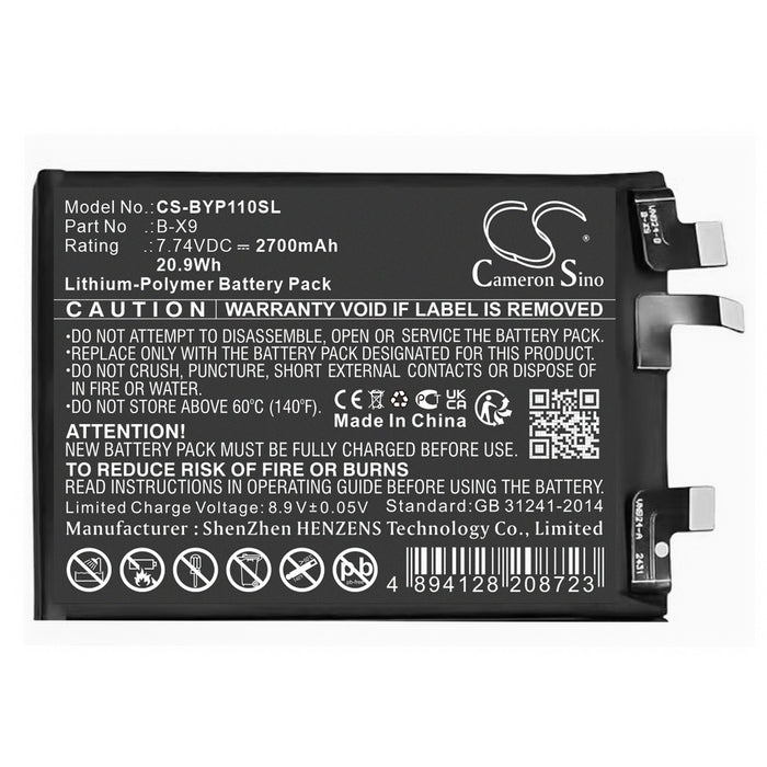 Vivo IQOO 11 Pro Mobile Phone Replacement Battery