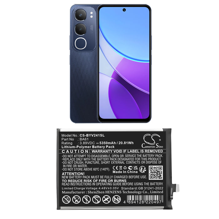 Vivo V2419 Y19s Mobile Phone Replacement Battery