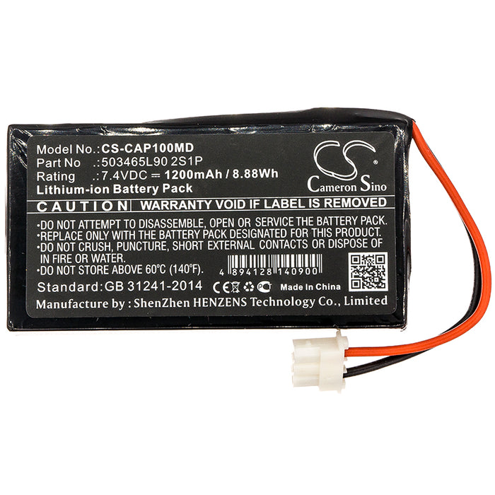 Charmcare ACCURO Pulse Oximeter ACCURO TABLETOP PULSE OXIMETER Medical Replacement Battery