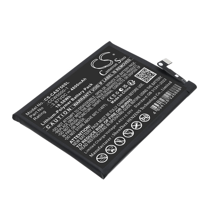 Caterpillar BM1S1B,CAT S75 Mobile Phone Replacement Battery