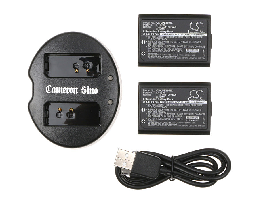 Canon EOS 1100D EOS KISS X50 EOS REBEL T3 EOS 1200D EOS REBEL T5 Cosmetic Mirror Replacement Battery