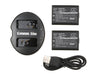 Canon EOS 1100D EOS KISS X50 EOS REBEL T3 EOS 1200D EOS REBEL T5 Cosmetic Mirror Replacement Battery