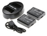 Canon EOS 1100D EOS KISS X50 EOS REBEL T3 EOS 1200D EOS REBEL T5 Cosmetic Mirror Replacement Battery