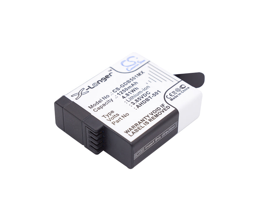 GoPro Hero 5 CHDHX-501 ASST1 Camera Replacement Battery