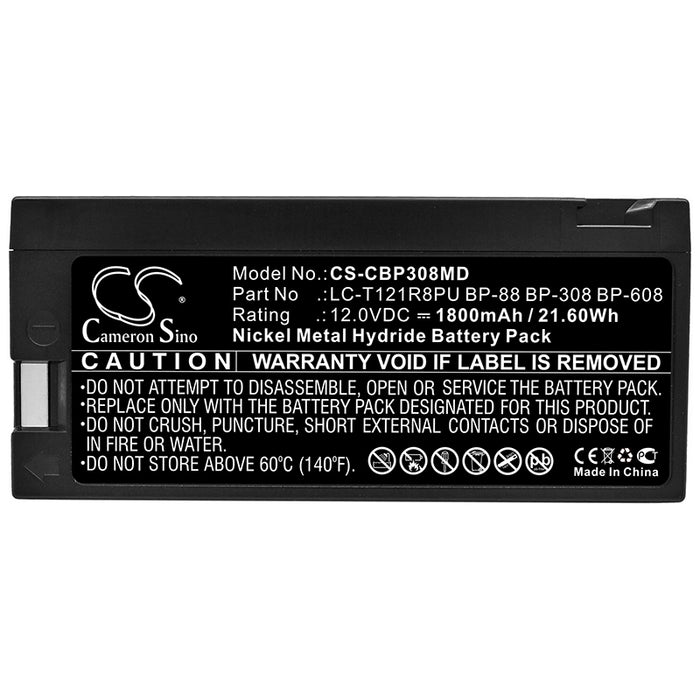 Medical Industries infinity vista WP1250 infinity vista EPP130 Medical Replacement Battery