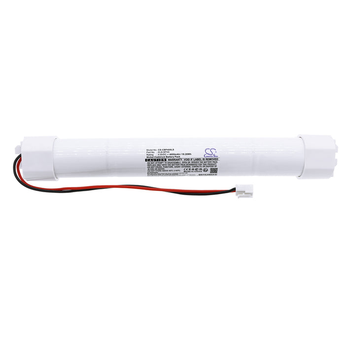 Clipsal CD28, DB136, DB236, DBD136, DBD236, EP236M, ET236M, ETT236M, FFL118M, FFL136M, FFL218M, FFL236M, LPC118, L Emergency Light Replacement Battery
