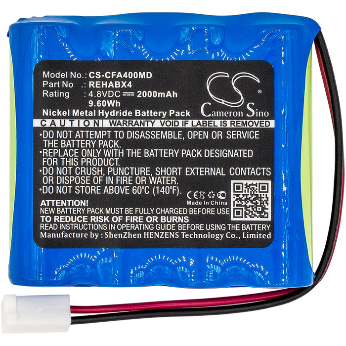 Cefar 2652 Activ X 4 ActivX4 Rehab X 4 RehabX4 Medical Replacement Battery