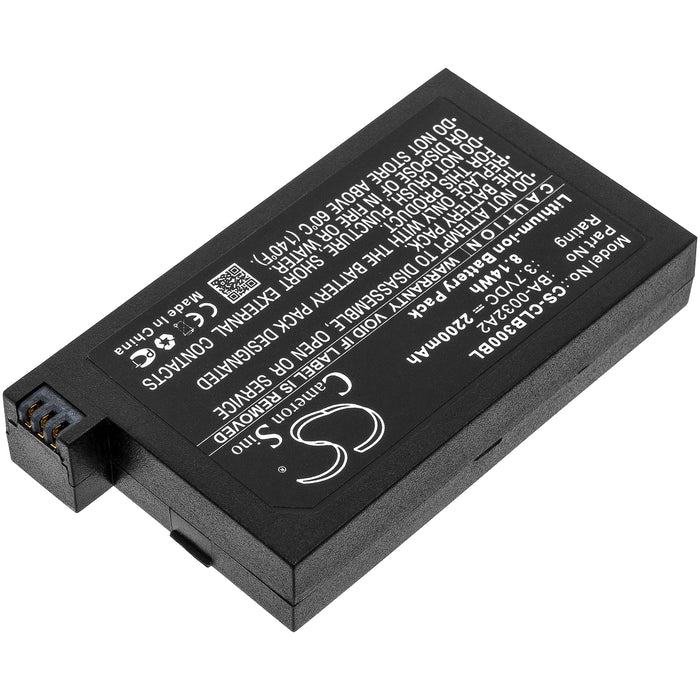 CipherLab CP30,CP30-L,9200,A929CFNLNN1U1 Barcode Replacement Battery