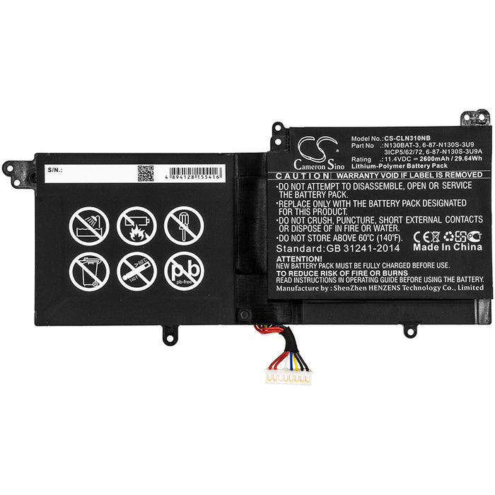 Tuxedo System76 Galago Pro 3,InfinityBook Pro 13,InfinityBook Pro 14,System76 Galago Pro,InfinityBook Pro 13 v Laptop and Notebook Replacement Battery