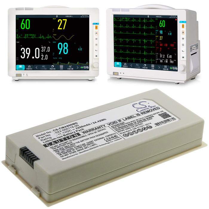 Comen NC10 NC10A NC12A NC8A Medical Replacement Battery