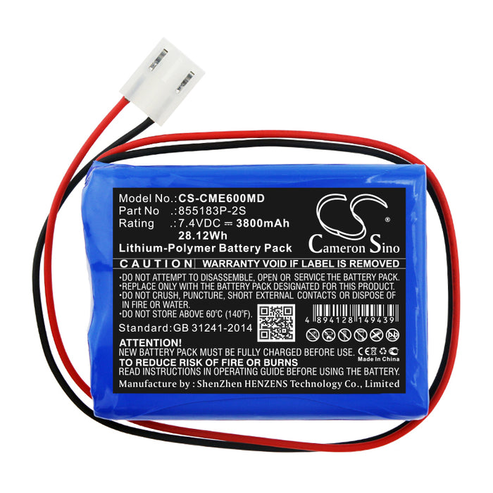 Contec ECG-600G Medical Replacement Battery