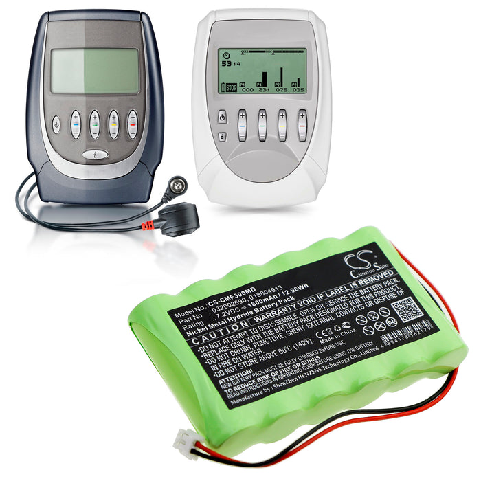 Compex Fitness Fitness Tens Medi Compex Medicompex MI Fitness Trainer Mi Sport 500 MI Theta Pro Micro Micro+ mi-Fitness Tr Medical Replacement Battery