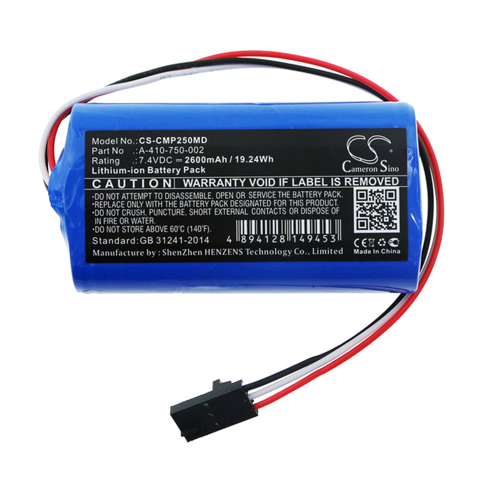 Cosmed Pony FX NTA2531 2600mAh Medical Replacement Battery