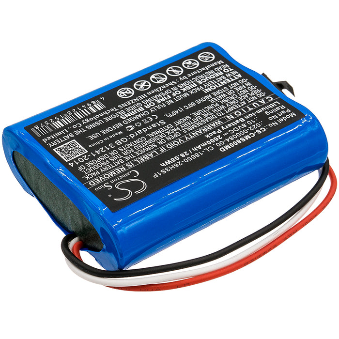 Comen Star 8000 Star 8000 E 2600mAh Medical Replacement Battery
