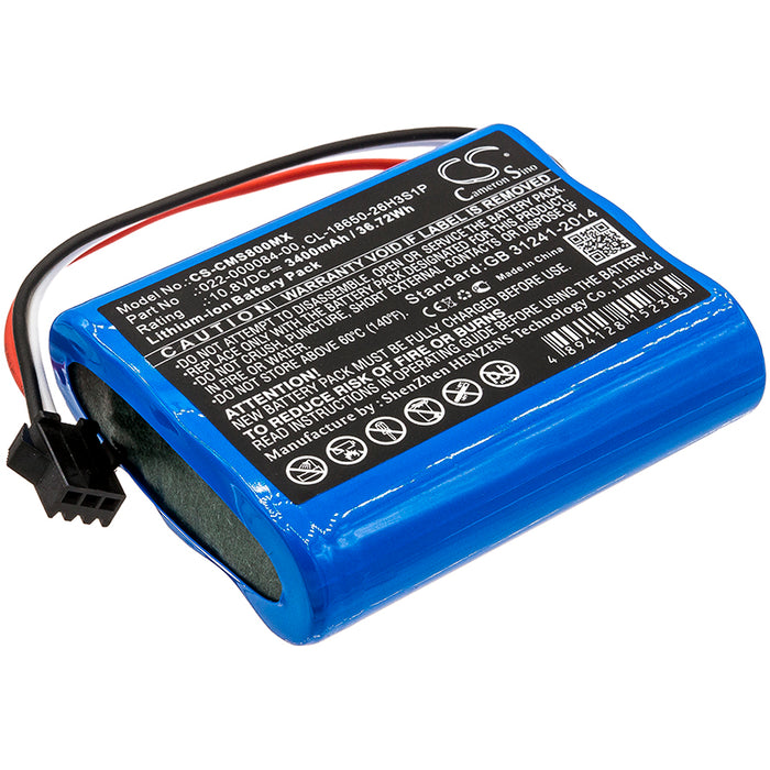 Comen Star 8000 Star 8000 E 3400mAh Medical Replacement Battery