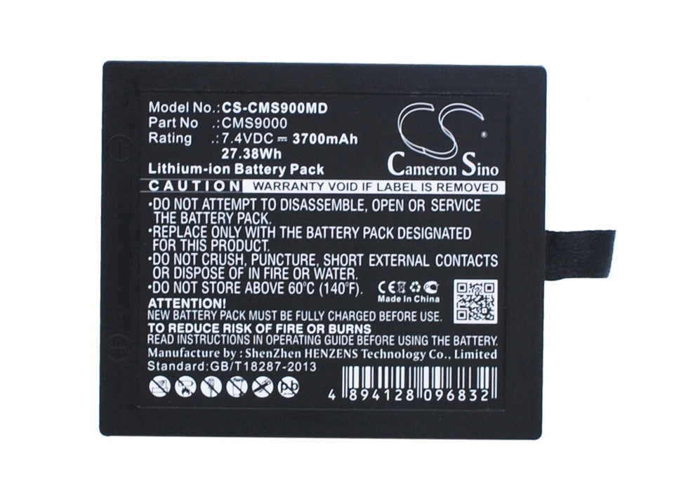 Dhrm DHR930D DHR930-D 3700mAh Medical Replacement Battery