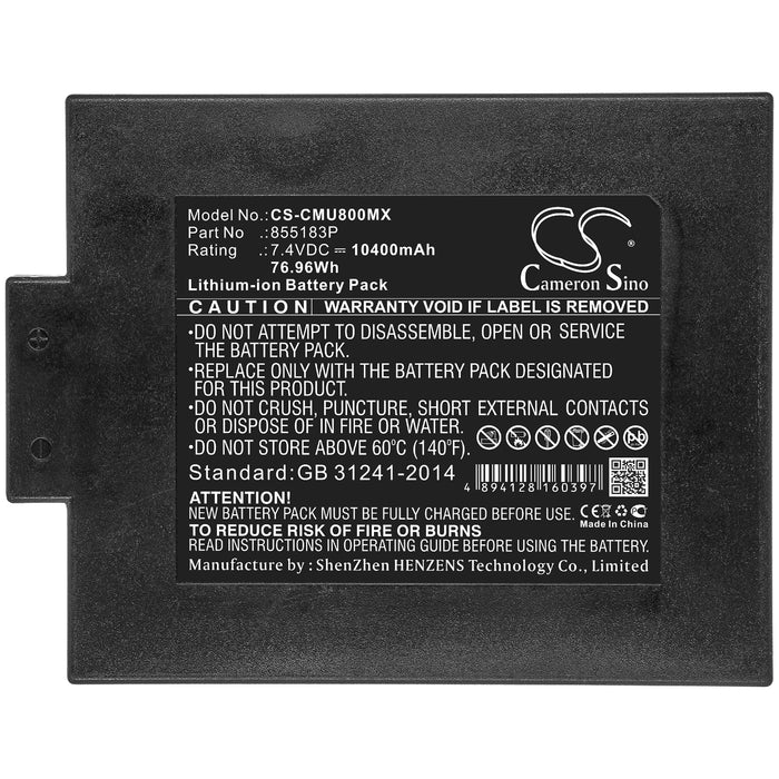 Contec CMS8000 ICU Patient Monitor 10400mAh Medical Replacement Battery